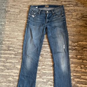 MOTHER Jeans -  The Runaway in Graffiti Girl